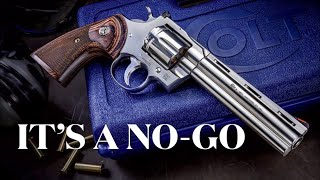 NEW Colt Python WHY IT’S A “NOGO” [upl. by Celestyna258]