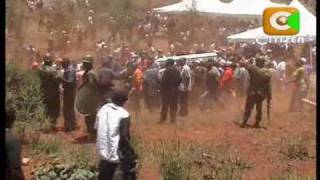 Police Try To Block Mungiki Burial [upl. by Rasaec136]