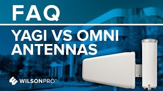 Yagi vs Omni Antennas Whats The Difference  WilsonPro [upl. by Marquita491]