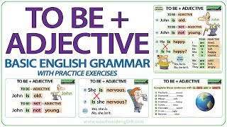 To Be  Adjective  Basic English Grammar Lesson [upl. by Yvette162]