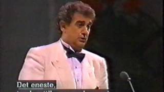 Placido Domingo sings E lucevan le stelle [upl. by Ysteb]