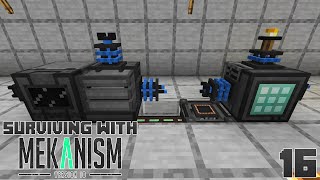 Surviving With Mekanism v10  E16  Formulaic Assemblicator Autocrafting [upl. by Ynnam]