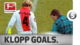 Jürgen Klopp  Top 5 Goals [upl. by Ardnyk]