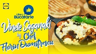 Vinete saganaki cu pita greceasca • Reteta Chef Florin Dumitrescu [upl. by Clower201]