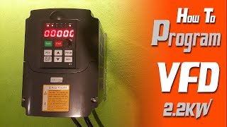 How to program Huanyang VFD 22KW [upl. by Orin309]