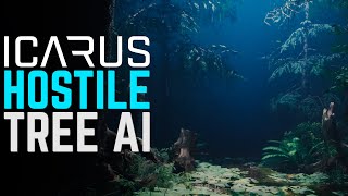 Hostile tree AI  ICARUS gameplay shorts [upl. by Isej679]