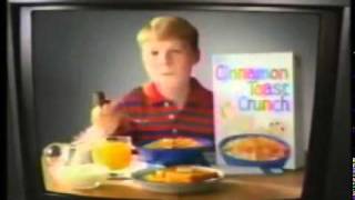 Cinnamon Toast Crunch Cereal 90s Commercial [upl. by Airun]