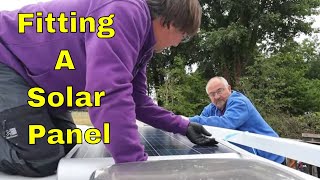 Solar Panels for Motorhomes  Fitting Solar to Motorhome [upl. by Htevi583]