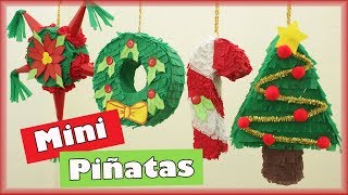 Mini Piñatas Navideñas [upl. by Wendalyn]