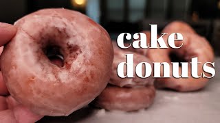 Homemade Cake Donuts [upl. by Aicerg]