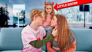 Introducing My GIRLFRIEND To My EVIL Little Sister gone wrong 😈Lev Cameron [upl. by Crofton441]