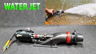 Water Jet Thruster For DIY RC Boat [upl. by Eirtemed]