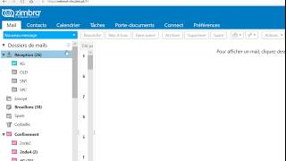 Envoyer un mail avec Zimbra [upl. by Etteuqram]