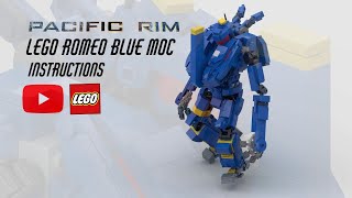 Lego romeo blue from Pacific rim moc [upl. by Lazar824]