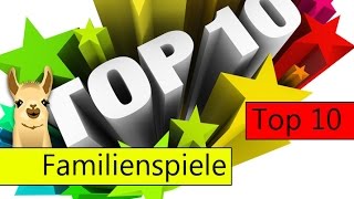 Die besten Familienspiele  Top 10  SpieLama [upl. by Mis]