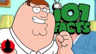 107 Peter Griffin Facts YOU Should Know  Channel Frederator [upl. by Yattirb]