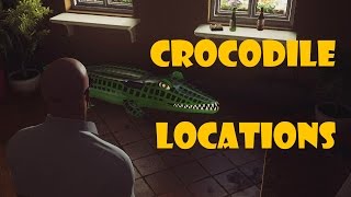 HITMAN  Sapienza  All inflatable crocodile locations Investigator challenge [upl. by Raymund]