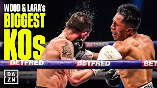 Leigh Wood vs Mauricio Laras BIGGEST KNOCKOUTS [upl. by Ialohcin248]