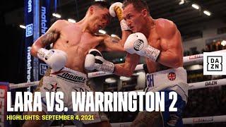 HIGHLIGHTS  Mauricio Lara vs Josh Warrington 2 [upl. by Aihset]