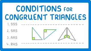 GCSE Maths  Congruent Triangle Rules 103 [upl. by Aggie]