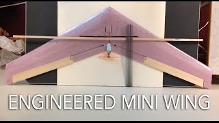 Engineered Mini Flying Wing [upl. by Ahsel]