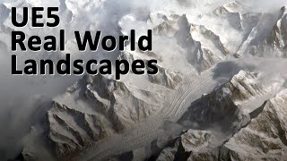 UE5 Real World Landscapes [upl. by Sucramat]