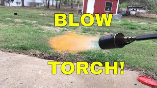 Harbor Freight Propane Torch Review [upl. by Hgielhsa]