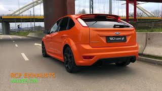 Ford Focus ST 25 mk2  RCP TurboBack Exhaust [upl. by Rhona]