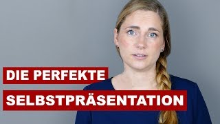 Vorstellungsgespräch Die perfekte Selbstpräsentation  Beispiel [upl. by Zetrok]