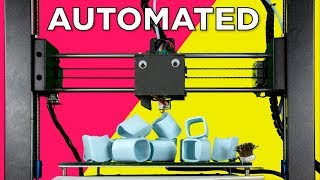 Automatic 3D Print Removal using GCode [upl. by Nicoline]