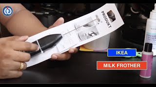 IKEA MILK FROTHER Review amp Battery Installation [upl. by Charlot]