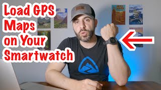 How to Load GPS Maps on your GARMIN INSTINCT Watch [upl. by Assirral]