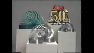 Slinky® 50th Anniversary Tv Commercial [upl. by Eidde]