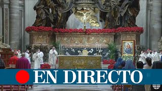 DIRECTO  Misa de Año Nuevo desde el Vaticano [upl. by Bunting]