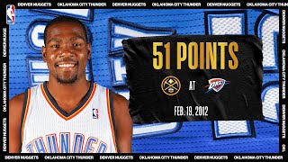 Durant Westbrook amp Ibaka Go Off For OKC In OT W  NBATogetherLive Classic Game [upl. by Stone]