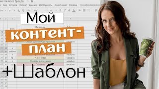 КОНТЕНТПЛАН КАК РАСПЛАНИРОВАТЬ ВИДЕО И ПОСТЫ  Шаблон для скачивания  Evernote  Google docs [upl. by Hogue]