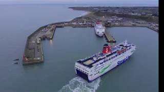 Stena Europe arrival Rosslare Harbour [upl. by Doehne]