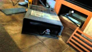 Removing propane furnace RV heater [upl. by Ajuna]