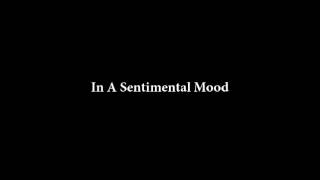 Jazz Backing Track  In A Sentimental Mood [upl. by Mascia727]