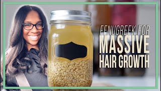 Fenugreek For Hair Growth  For Hair Loss  Strengthen [upl. by Zilla785]