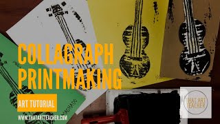 How to Do Collagraph Printmaking [upl. by Schubert]