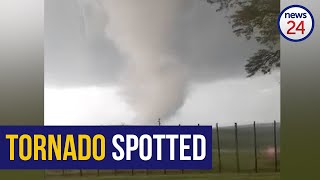 WATCH  Tornado rips through Mpumalanga [upl. by Siekram320]