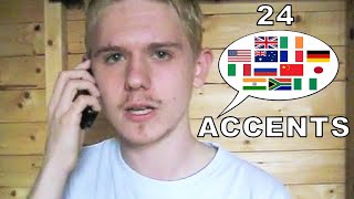 The English Language In 24 Accents [upl. by Akimat]