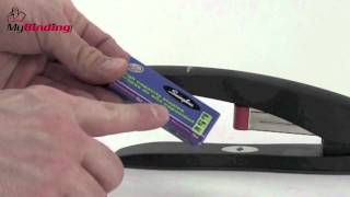 Swingline High Capacity Desk Stapler Demo  S7077701 [upl. by Ainosal]