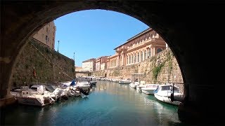 Un paseo por Livorno la pequeña Venecia de la Toscana [upl. by Reizarf918]