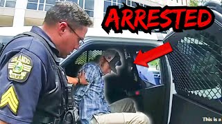 Frauditor gets ARRESTED After Harassing Employees [upl. by Elatnahc256]