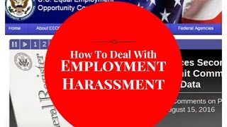 How To File A Complaint With The EEOC  US Equal Employment Opportunity Commission [upl. by Nnaycart]