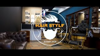 Hair Style  Coiffure amp Barber shop Clip Publicitaire [upl. by Asimaj105]