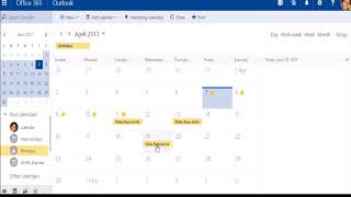 How to set birthday reminder in Outlook Web AccessOWA [upl. by Rebmit]