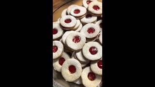 Spitzbuben Linzer Plätzchenselbst gemachtein leckeres und einfaches Rezept Beschreibung😍😍😍 [upl. by Nonnarb]